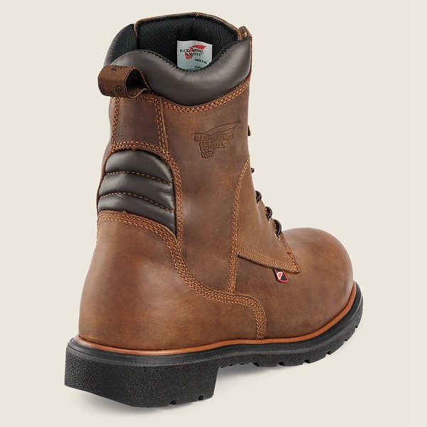 Red Wing Safety Bot Erkek - Dynaforce® - 8-Inch Toe - Kahverengi - 18XVECBHK